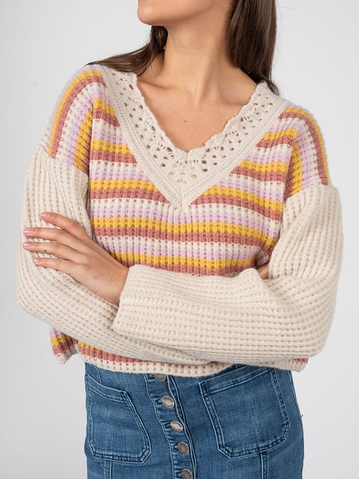 Pinko Pullover Granatina Damen Mehrfarbig - Image 4