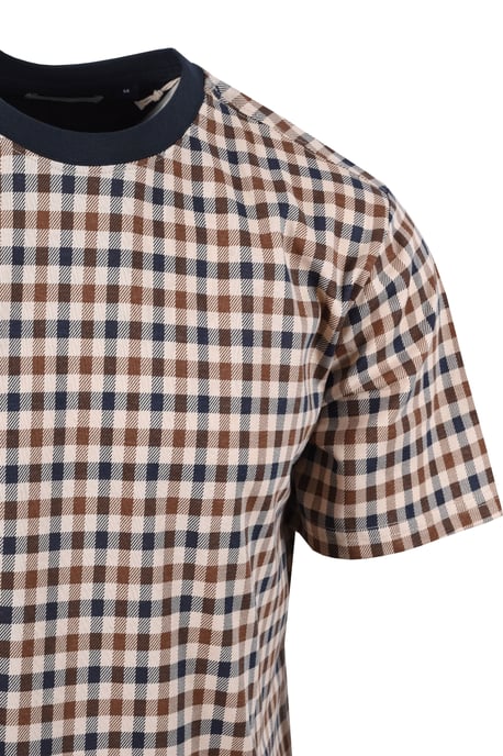 Aquascutum Ikonisches T-Shirt Navy - Image 2
