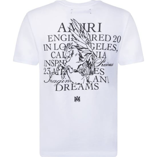 Amiri Precious Memories Design Weißes T-Shirt - Image 2
