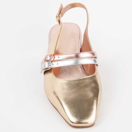 Montevita Absatzschuh Carola2 Gold - Image 3