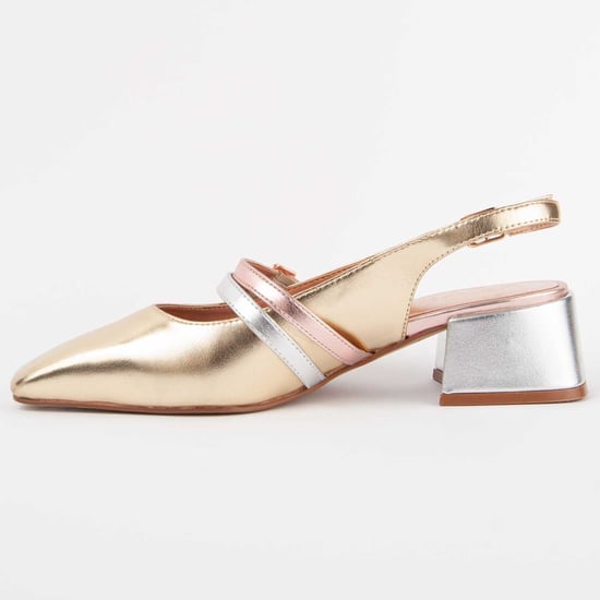 Montevita Absatzschuh Carola2 Gold - Image 4