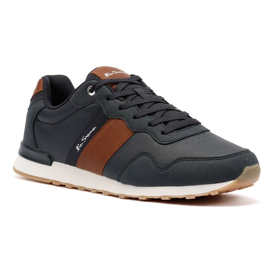 Ben Sherman Owen Retro Herren Braun Sneaker - Image 2