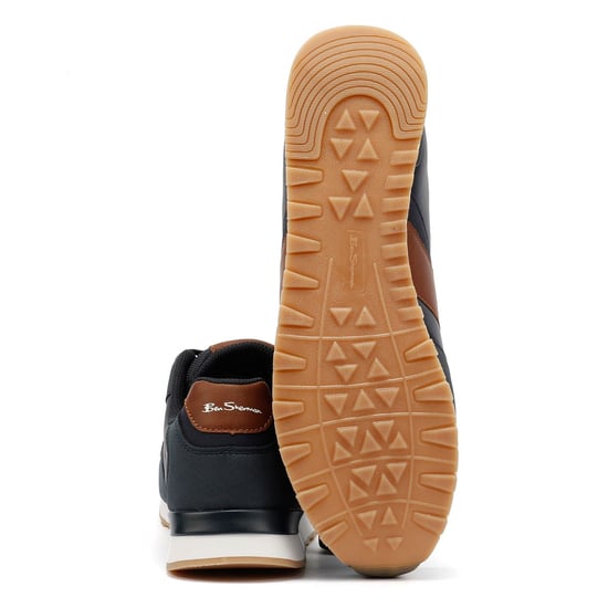 Ben Sherman Owen Retro Herren Braun Sneaker - Image 4