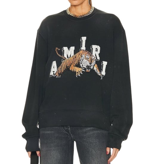 Amiri Vintage Tiger Schwarzes Sweatshirt - Image 3