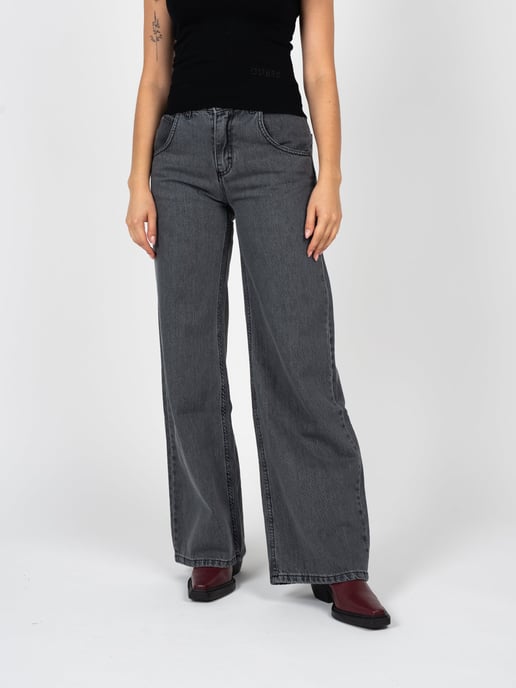 La Haine Inside Us Jeans Wide Leg Damen grau - Image 3
