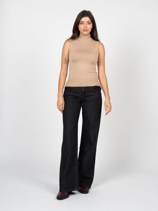 La Haine Inside Us Jeans Wide Leg Damen schwarz - Image 1