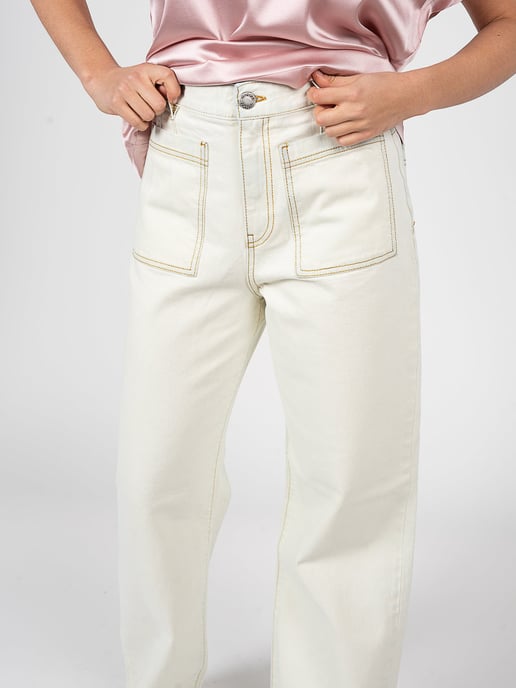 Pinko Hose Forbita Damen weiß - Image 4