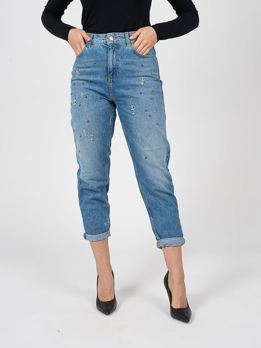 Pinko Hose Maurice Damen blau - Image 3