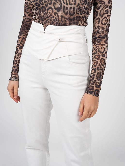 Pinko Hose Samantha Damen weiß - Image 4