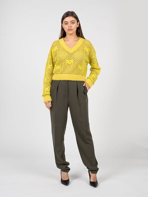 Pinko Hose Pietra Damen grün - Image 2