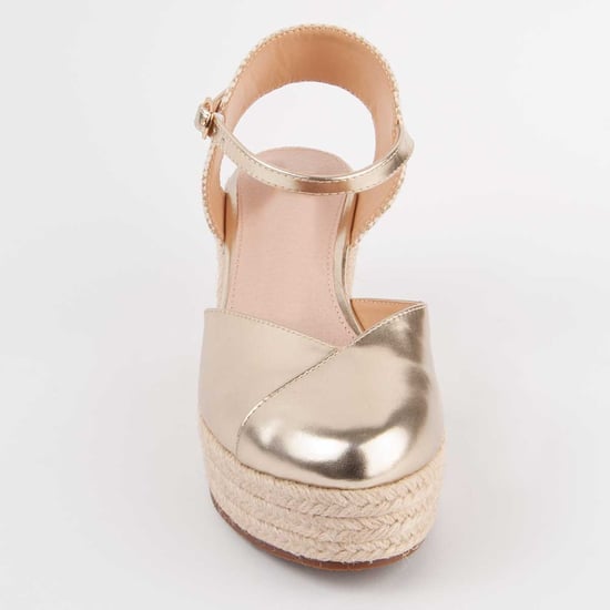 Montevita Espadrille Mit Keilabsatz Balenci3 Gold - Image 3