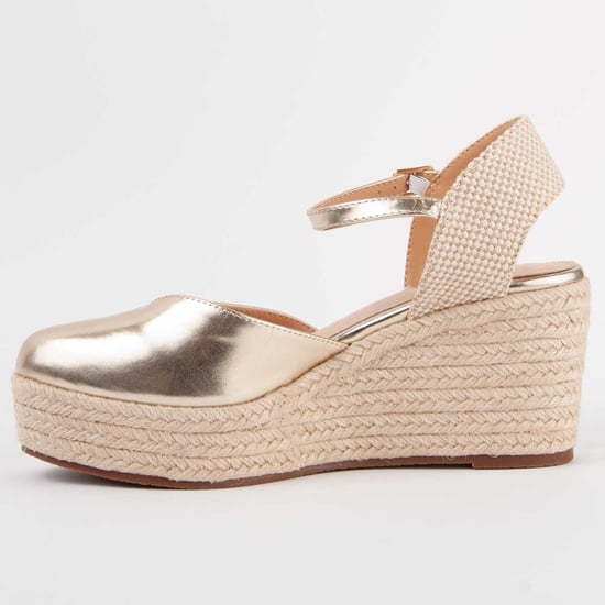 Montevita Espadrille Mit Keilabsatz Balenci3 Gold - Image 4