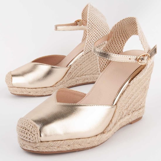 Montevita Espadrille Mit Keilabsatz Balenci4 Gold - Image 6