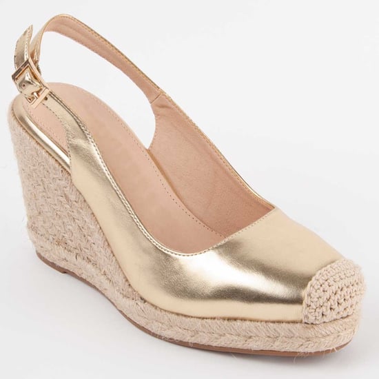 Montevita Espadrille Mit Keilabsatz Balenci5 Gold - Image 2