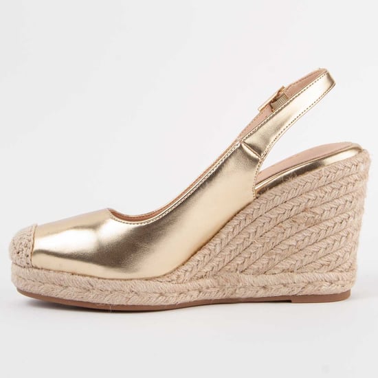 Montevita Espadrille Mit Keilabsatz Balenci5 Gold - Image 4