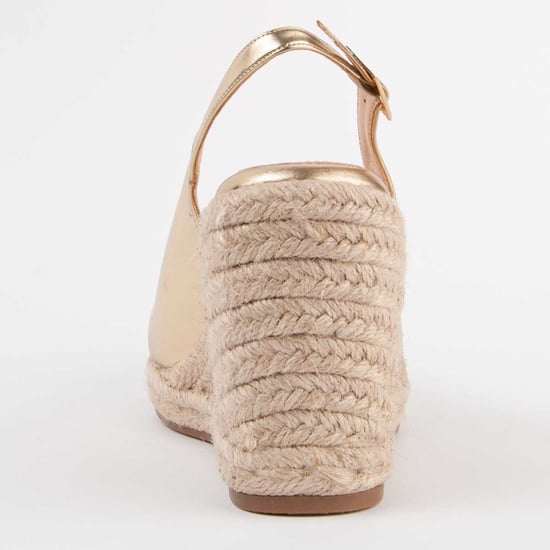 Montevita Espadrille Mit Keilabsatz Balenci5 Gold - Image 5