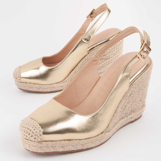 Montevita Espadrille Mit Keilabsatz Balenci5 Gold - Image 6