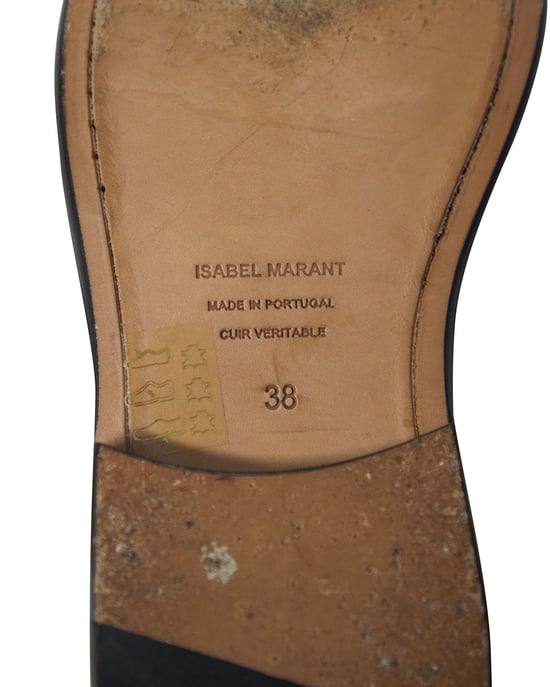 Isabel Marant Chelay Stiefel aus schwarzem Leder - Image 6