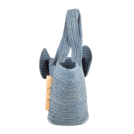 Elephant Raffia Tote Handtasche - Image 3