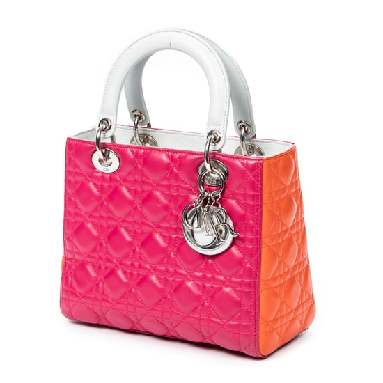 Medium Tricolor Lady Dior Umhängetasche - Image 2