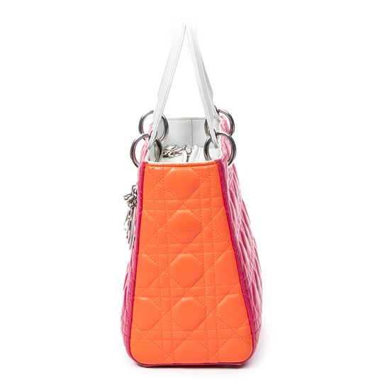 Medium Tricolor Lady Dior Umhängetasche - Image 3