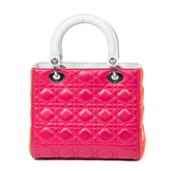 Medium Tricolor Lady Dior Umhängetasche - Image 5