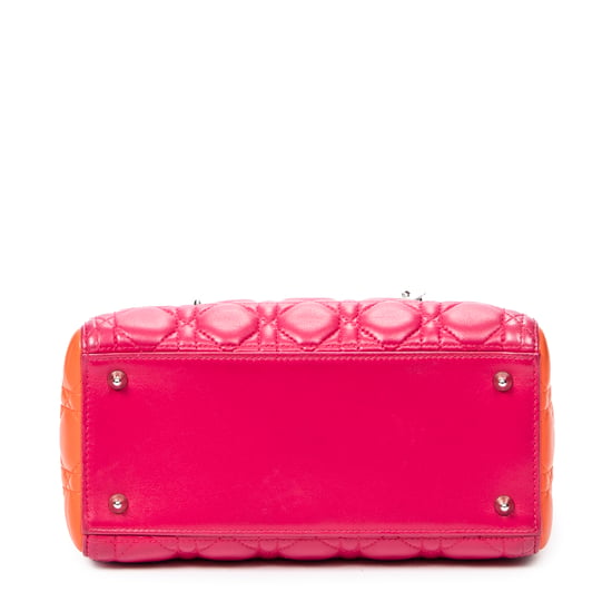 Medium Tricolor Lady Dior Umhängetasche - Image 6