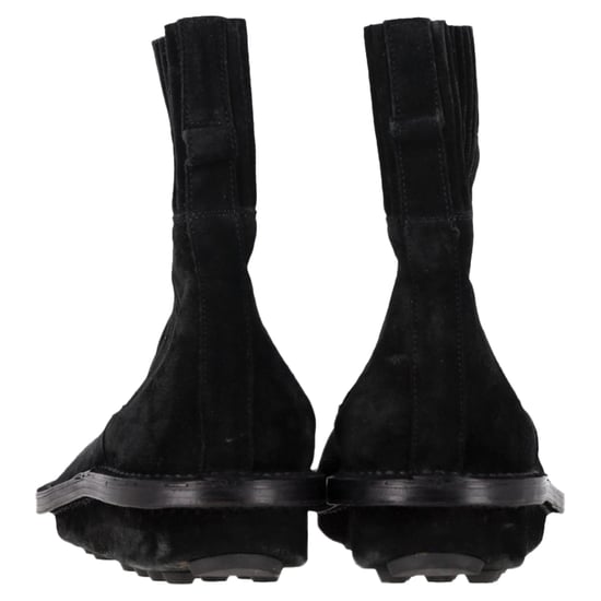 Balenciaga Chelsea-Stiefel aus schwarzem Wildleder - Image 5