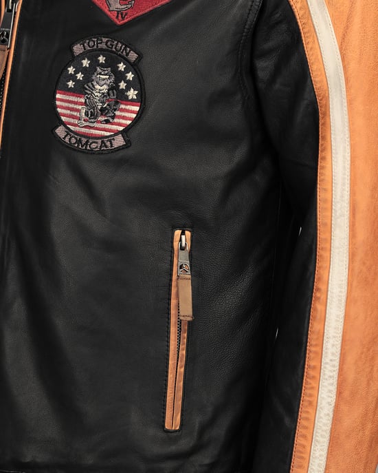 Top Gun Lederjacke TGJ1005 - Image 3