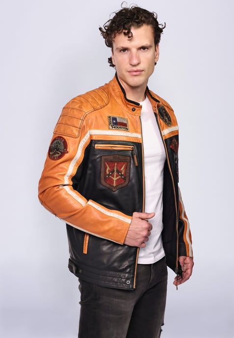 Top Gun Lederjacke TGJ1005 - Image 4
