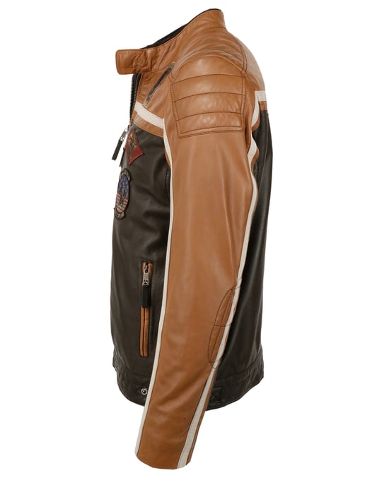 Top Gun Lederjacke TGJ1005 - Image 3