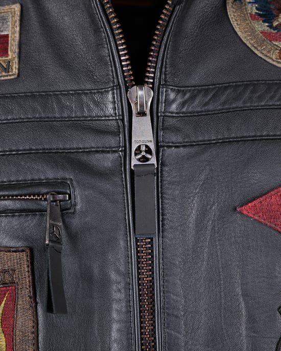 Top Gun Lederjacke TGJ1005 - Image 4