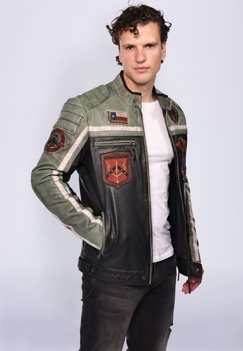 Top Gun Lederjacke TGJ1005 - Image 4