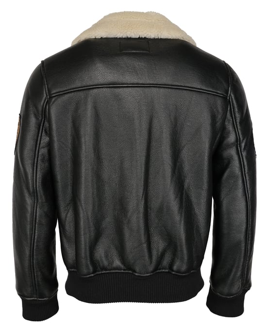 Top Gun Lederimitatjacke TG20213035 mit Kunstfellkragen - Image 2