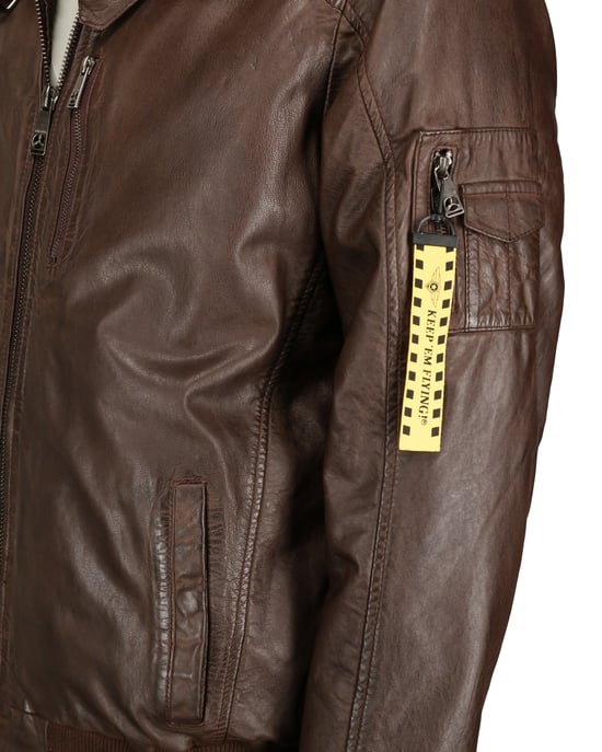 Top Gun Lederjacke TG20193144 - Image 3