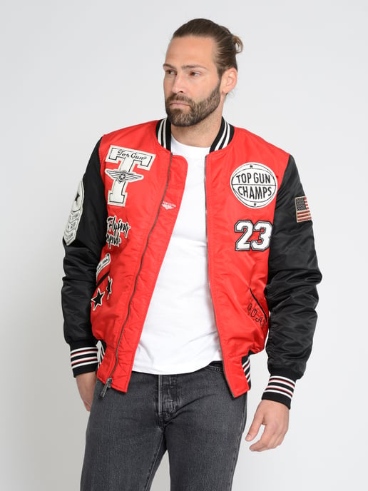 Top Gun Bomberjacke TG22032 - Image 2
