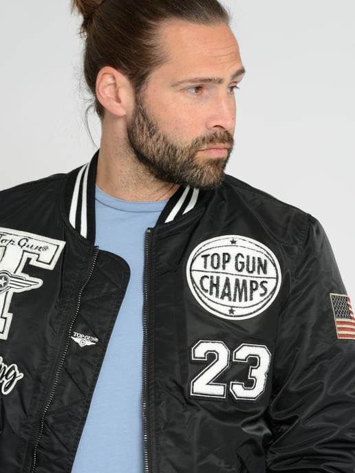 Top Gun Bomberjacke TG22032 - Image 3