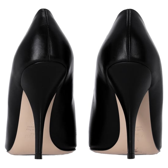 Fendi Spitzpumps aus schwarzem und nude Leder - Image 4
