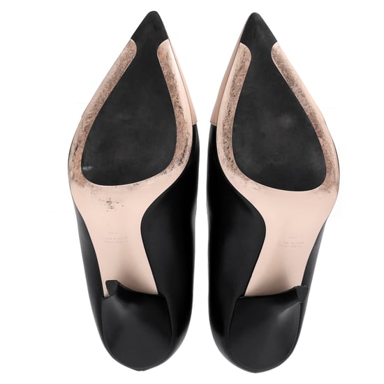 Fendi Spitzpumps aus schwarzem und nude Leder - Image 6