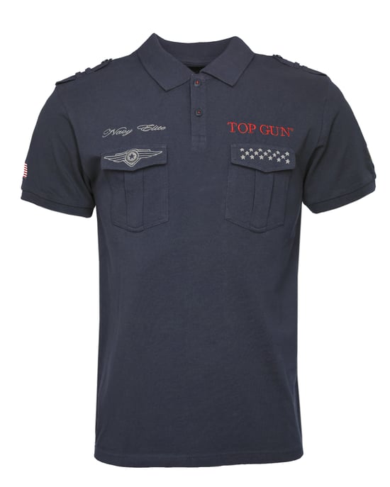 Top Gun Polo Shirt TG20213003 - Image 1