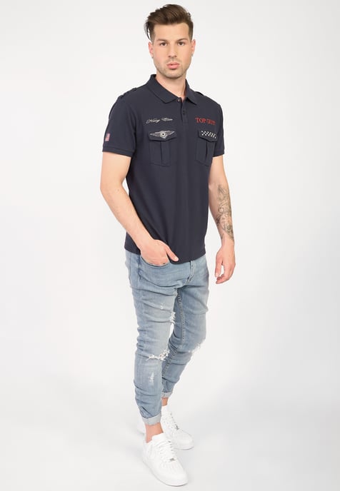 Top Gun Polo Shirt TG20213003 - Image 5