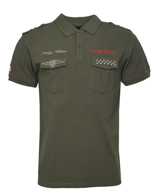 Top Gun Polo Shirt TG20213003 - Image 1