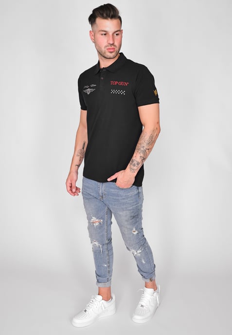 Top Gun Polo Shirt TG20213004 - Image 5
