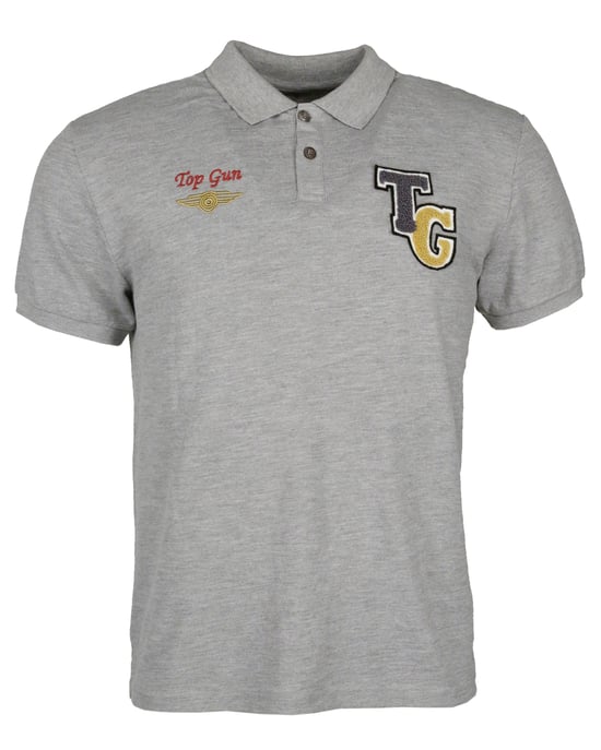 Top Gun Poloshirt TG202120071 - Grau - Image 1