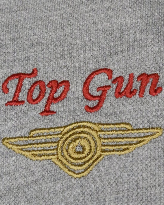 Top Gun Poloshirt TG202120071 - Grau - Image 4