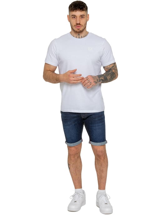 Enzo | Herren Slim Fit Denim Shorts - Image 5