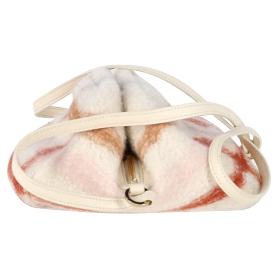 Loro Piana Kleine Gepolsterte Karomuster Tasche aus mehrfarbigem Kaschmir - Image 3