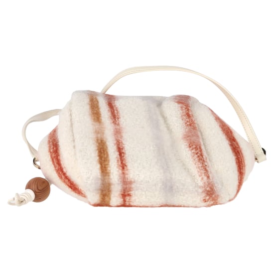 Loro Piana Kleine Gepolsterte Karomuster Tasche aus mehrfarbigem Kaschmir - Image 4