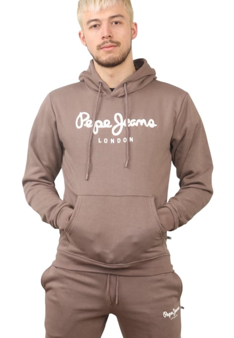 Pepe Jeans London Herren-Trainingsanzug-Set in Mokka - Image 4
