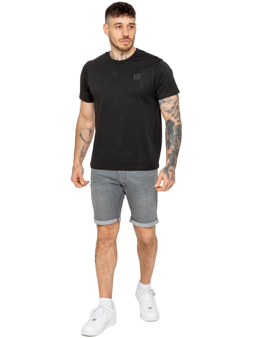 Enzo | Herren Slim Fit Denim Shorts - Image 4
